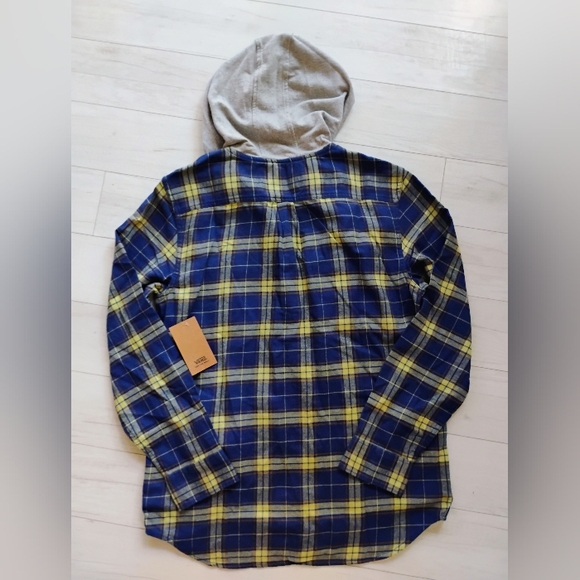 VANS NEW Parkway II Hooded Flannel Shirt Jacket - Picture 9 of 16
